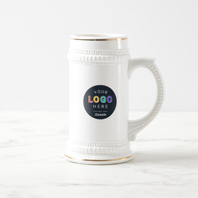 Custom Branded Logo Business Beer Stein (Right)