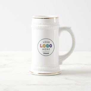 Custom Branded Logo Business Beer Stein