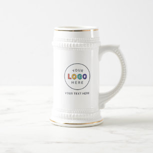 Custom Branded Logo Business Beer Stein