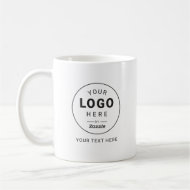 Custom Branded Logo Business  Coffee Mug
