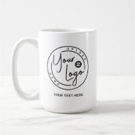 Custom Branded Logo Business Coffee Mug