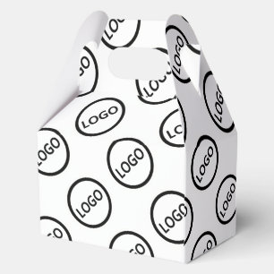 Custom Branded Logo Business Company Packaging Favor Boxes