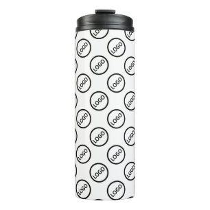 Custom Branded Logo Business Company Packaging Thermal Tumbler