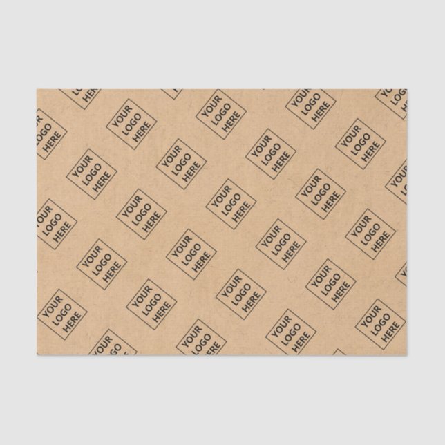 Custom Branded Logo Business Company Packaging Tissue Paper (Front)