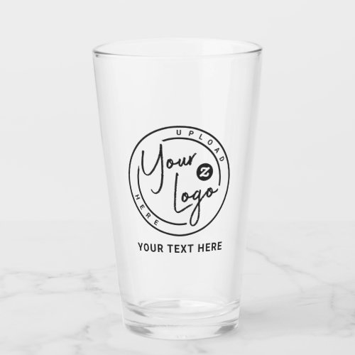 Custom Branded Logo Business Glass