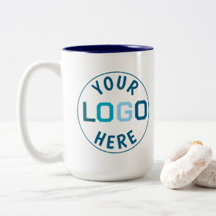 Custom Branded Logo Business Trends 2026 Two-Tone Coffee Mug