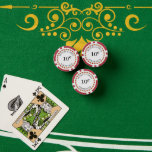 Custom Branded Monte Carlo Smooth 10 Cent 14 Gram  Poker Chips