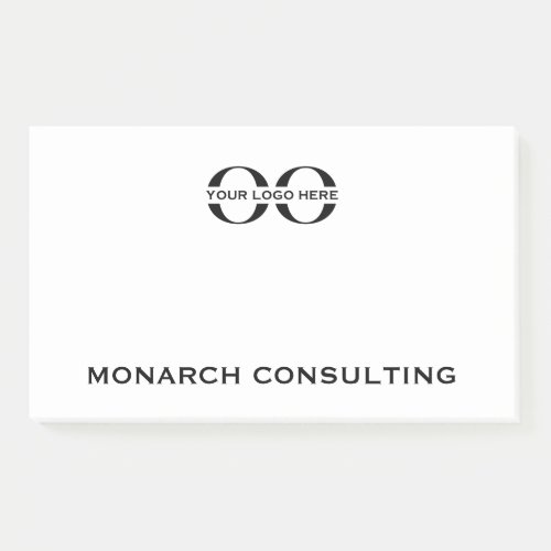 Custom Branded Note Company Name and Logo