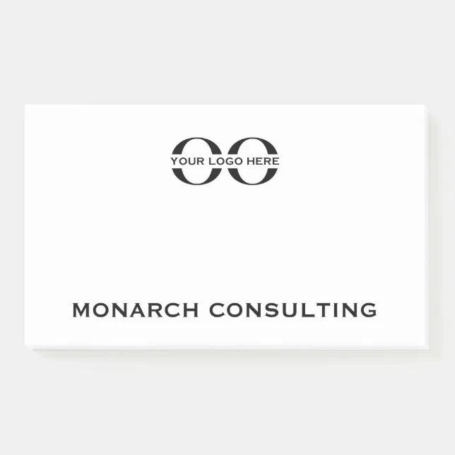 Custom Branded Note Company Name and Logo | Zazzle