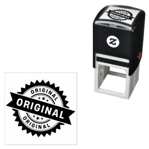 Custom Branded ORIGINAL Basic Office or Business Self-inking Stamp