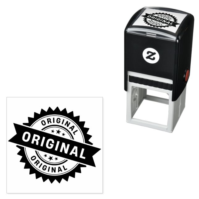 Custom Branded ORIGINAL | Basic Office or Business Self-inking Stamp (In Situ)
