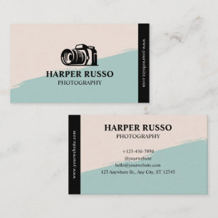 Custom Branded Professional Photography  Business Card