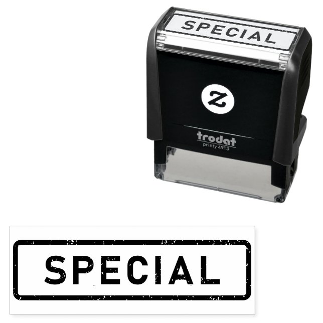 Custom Branded SPECIAL | Basic Office or Business  Self-inking Stamp (In Situ)