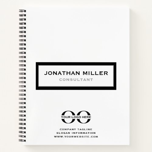 Custom Branded Spiral Notebook