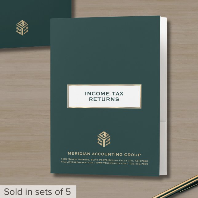 Custom Branded Tax Folders (Creator Uploaded)
