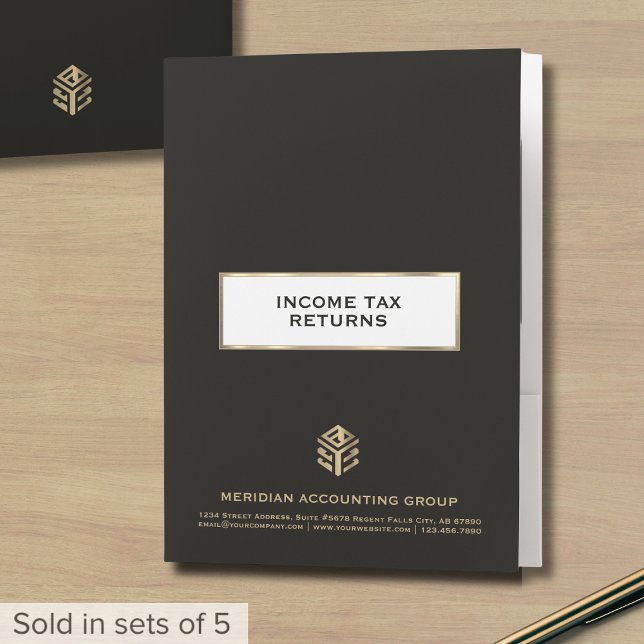 Custom Branded Tax Folders (Creator Uploaded)