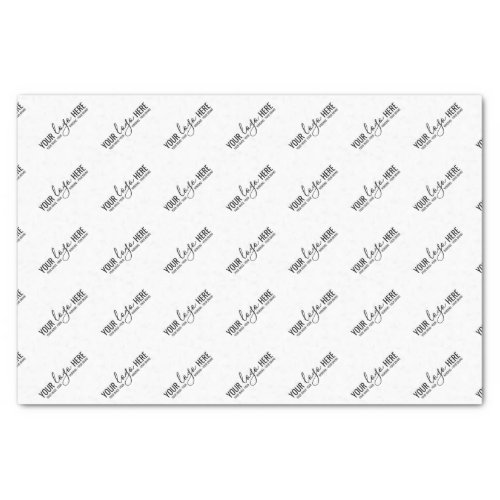 Custom Branded Tiled Logo Business Company Message Tissue Paper