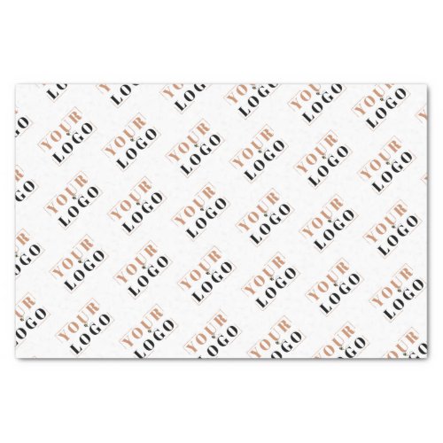 Custom Branded Tiled Logo Message Tissue Paper