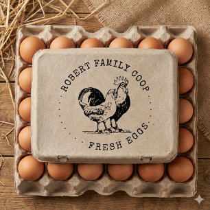 Custom Branded Typewriter   Egg Carton Stamp