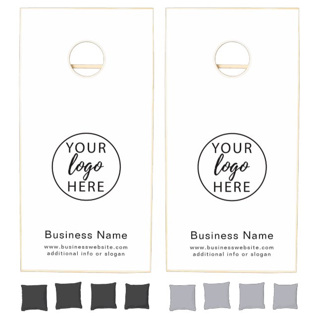 Custom Branding Business Logo Cornhole Set (Set)