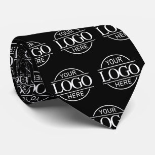 Custom Branding Business Logo Pattern Promotional Neck Tie