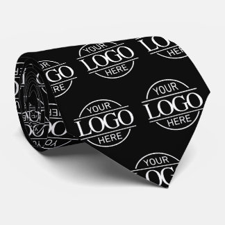 Custom Branding Business Logo Pattern Promotional Neck Tie