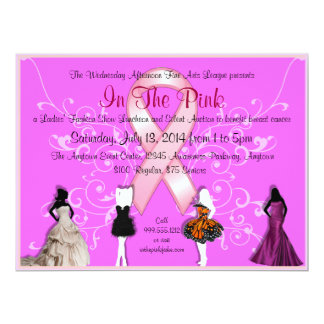 Breast Cancer Party Invitations 8