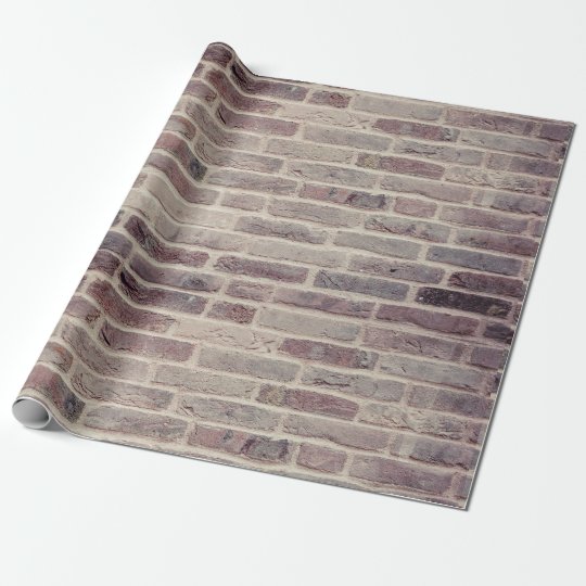 Custom Brick Wall Wrapping Paper