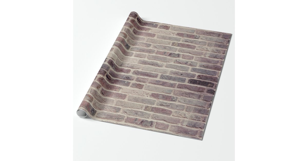 Custom Brick Wall Wrapping Paper