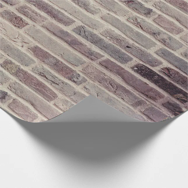 Custom Brick Wall Wrapping Paper Zazzle