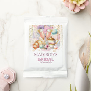 Custom Bridal Brunch Pink & Gold Lemonade Drink Mix