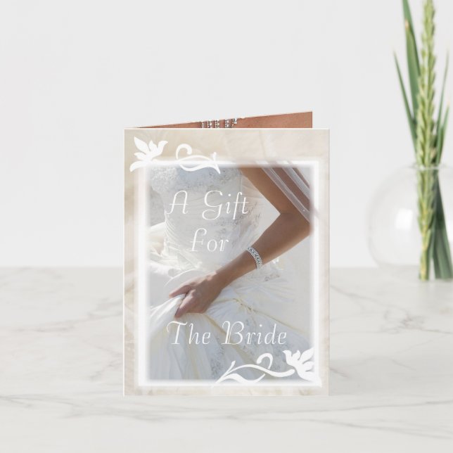 Custom Bridal Shower / Gift Card (Front)