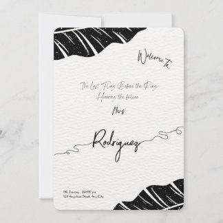 Custom Bridal Shower Invitation – Elegant Script