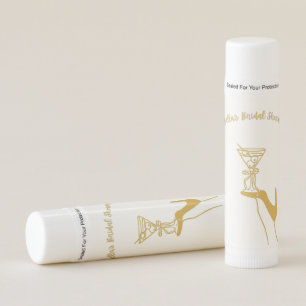 Custom Bridal Shower Lip Balm