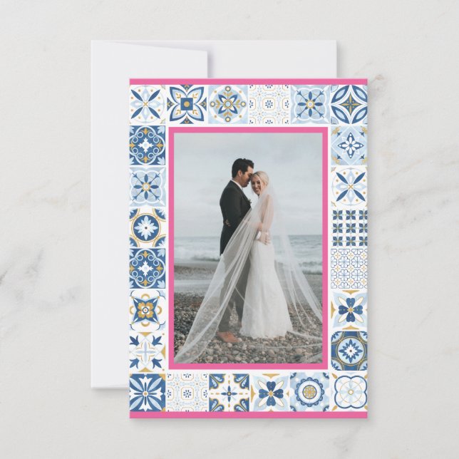 Custom Bridal Shower Photo Card for Susan (Front)