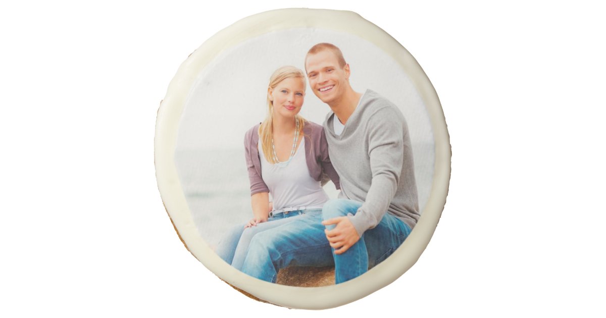 Custom Bridal Shower Photo Cookies Zazzle
