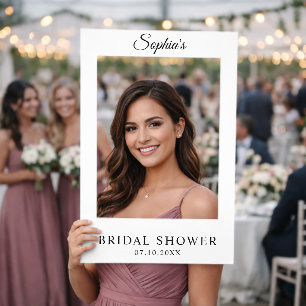 Custom Bridal Shower Photo Hen Party Wedding Selfie Frame