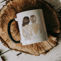 Custom Bridal Wedding Mug | Custom Template Mugs