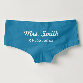 Custom Bridal Wedding Underwear Hot Shorts