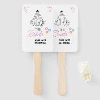 Custom Bride: A Cool Touch for Your Wedding Hand Fan
