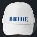 CUSTOM BRIDE BACHELORETTE BASEBALL TRUCKER HAT<br><div class="desc">CUSTOM BRIDE BACHELORETTE BASEBALL HAT. SWAP OUT COLOR TO YOUR FAVORITE TEAM!</div>