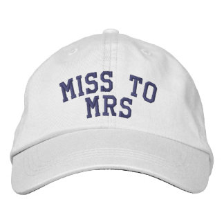 Custom Bride Embroidered Baseball Cap