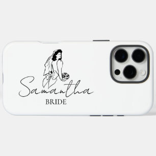 Custom Bride Name Gift iPhone 16 Pro Max Case