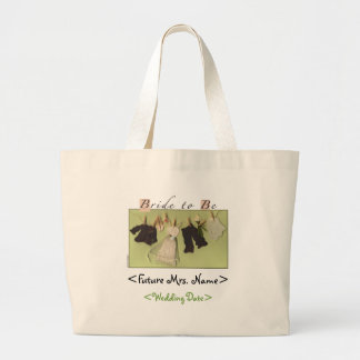 Custom Bride-to-Be Tote Bag
