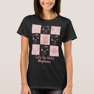 Custom Bride's Let's Go Girls! Bachelorette T-Shirt