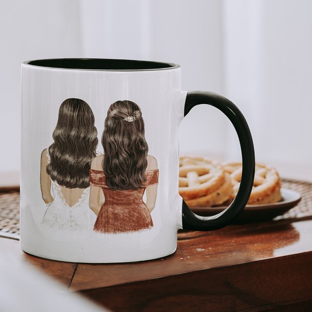 Custom Bridesmaid Favor Mug | Custom Template Mugs (Creator Uploaded)