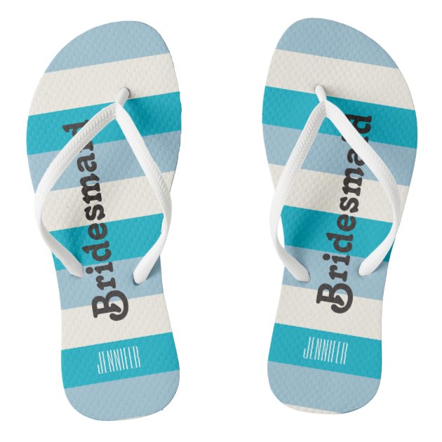 beach themed flip flops