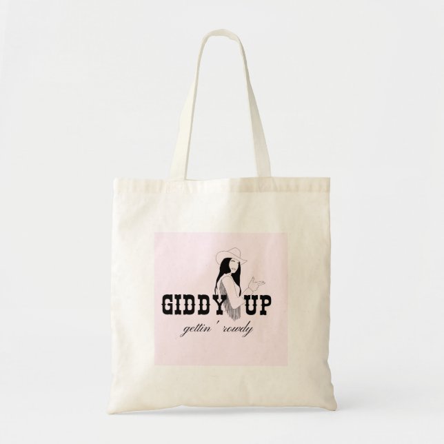 Custom Bridesmaid Tote Bag Gift (Front)