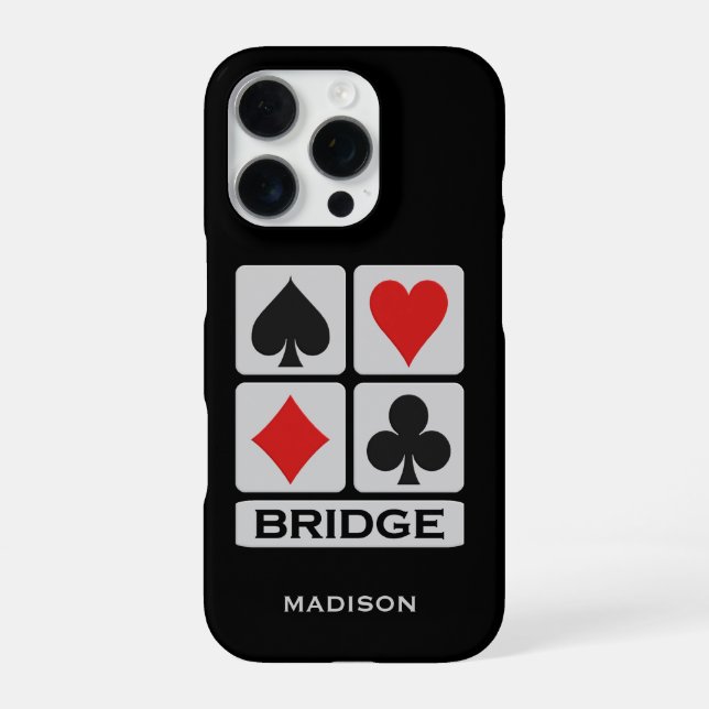Custom Bridge Player iPhone 4 Case-Mate Case (Back)