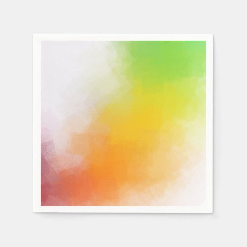 Custom Bright Colors Abstract Art Template Modern Napkins